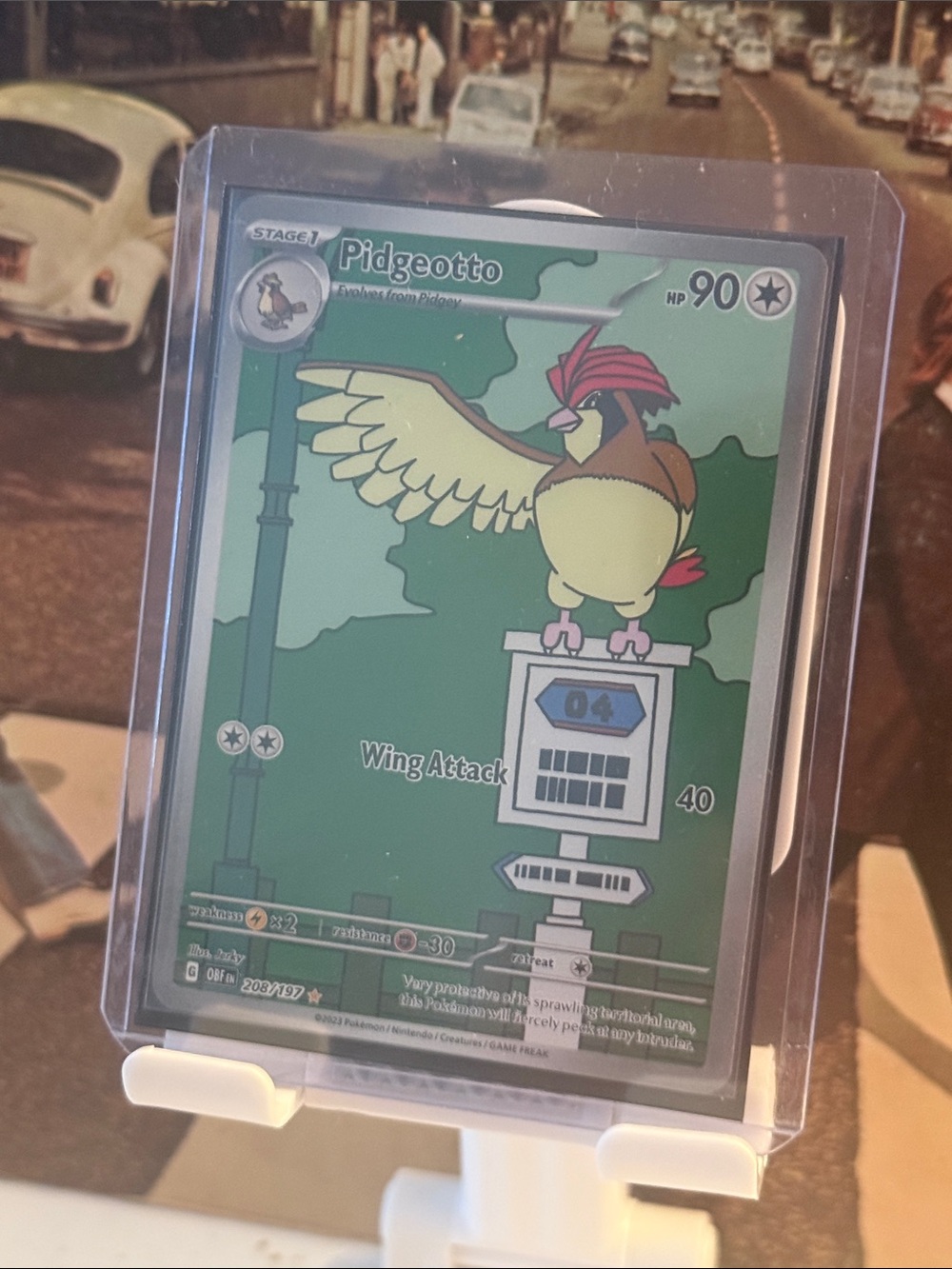 [RAW-NM] Pokemon Pidgeotto 208/197